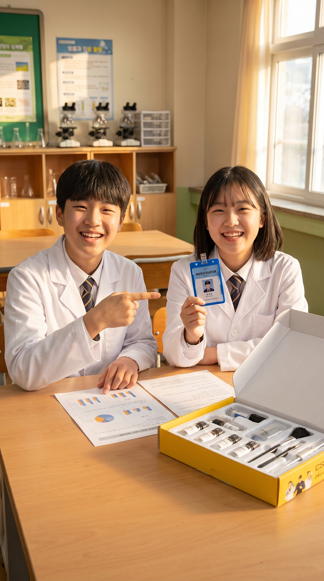 다우진유전자연구소 CSI 과학수사대 키트 쇼츠 영상