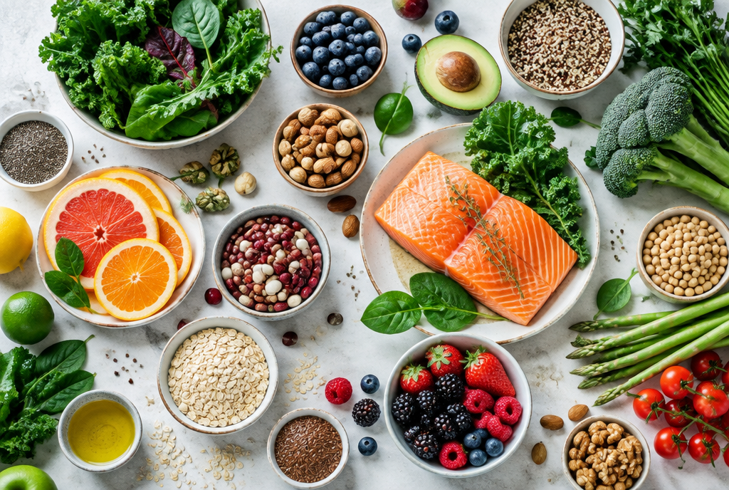 Nutrition 패키지의 영양소 관련 라이프스타일 이미지